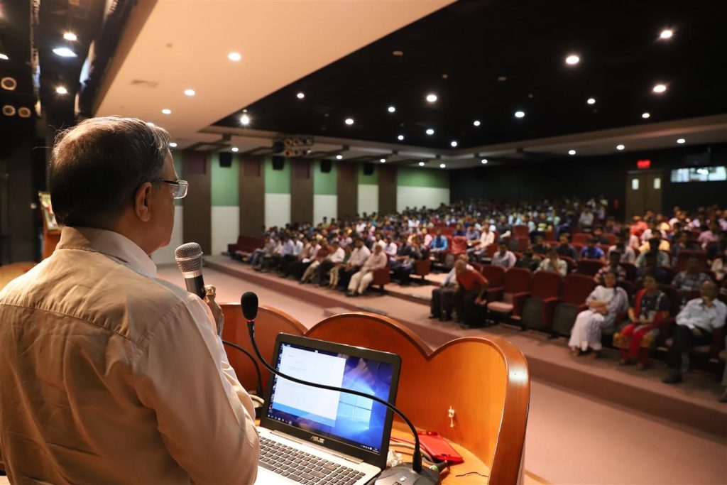 15. WORKSHOP ON WIND TUNNEL EXPERIMENTS AND TECHNIQUES-MR.RAJEN PANDYA OF L&T PTI DELIVERING TALK