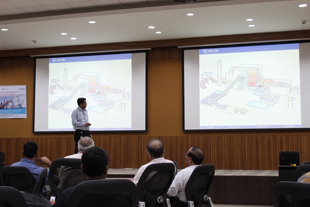 13. WORKSHOP ON SMART MATERIALS-Mr. Pinkesh Patel of L&T S&L Ltd delivering Talk