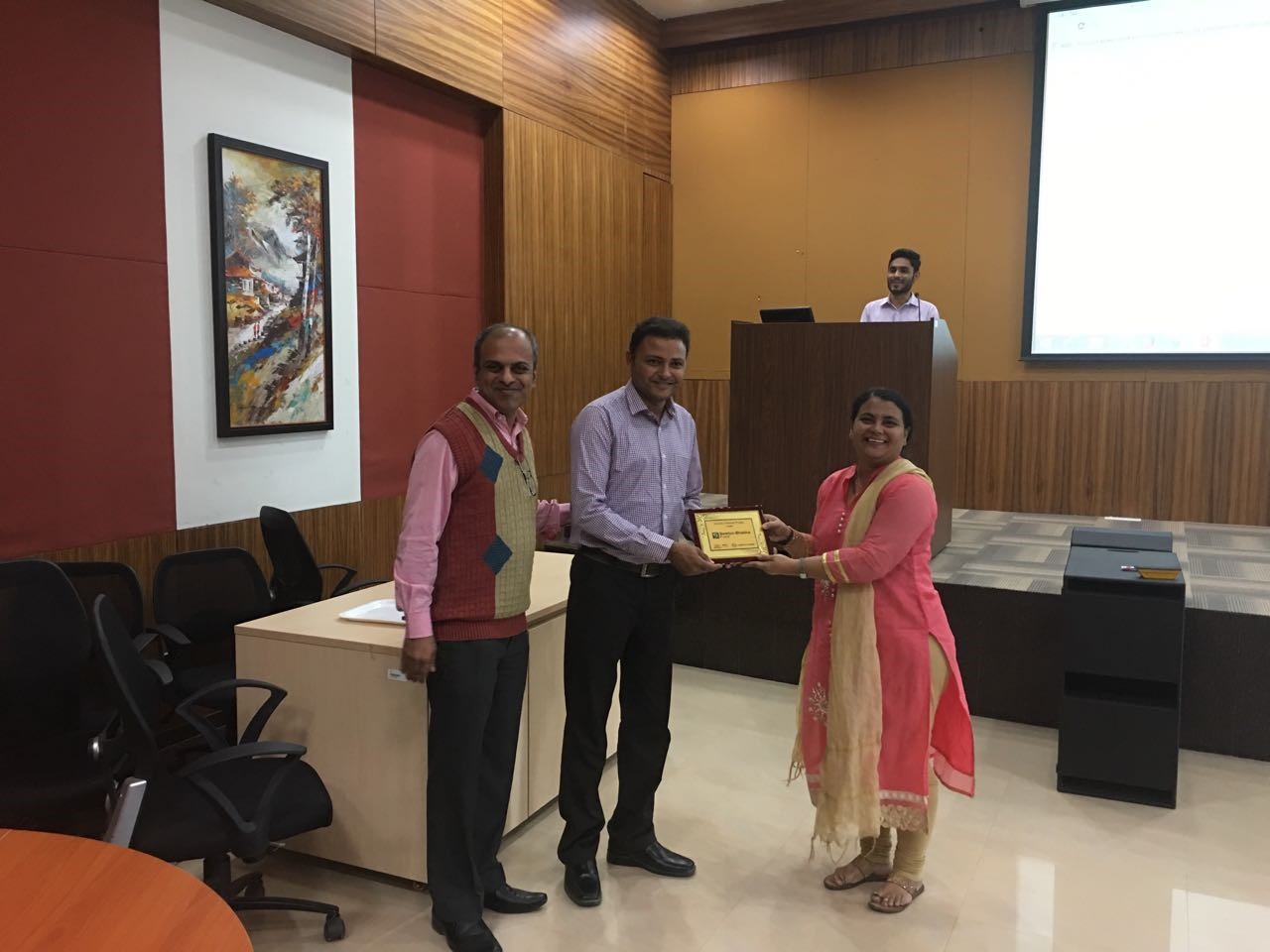 9. WORKSHOP ON MATHEMATICAL ANALYSIS AND ITS APPLICATION TO ENGINEERING- EXPERT SPEAKERS BEING FELICITATED