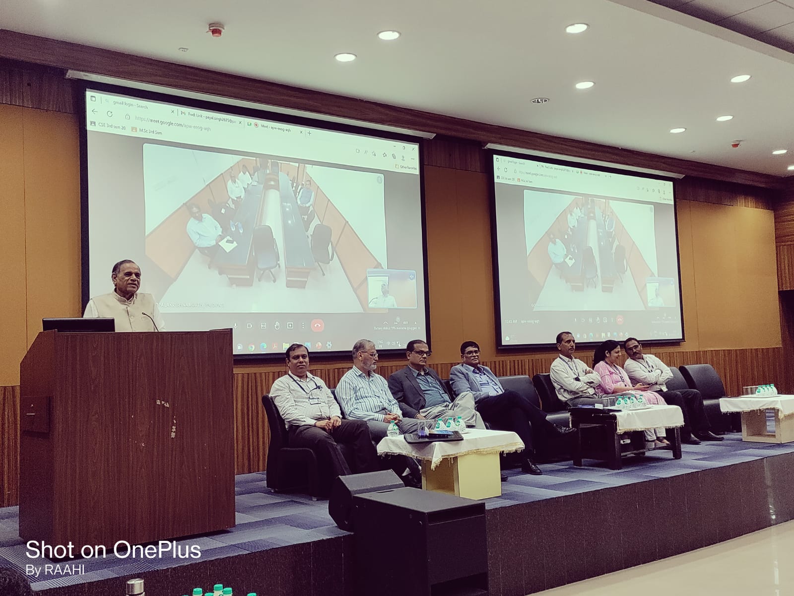 Dr. M N Patel address at Inauguration of Workshop on MATLAB and Fuzy Logic on 29th July 2022