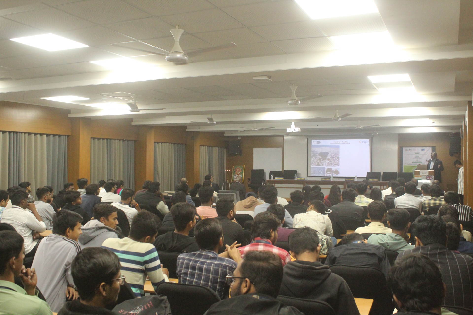 PROF.DR.RAVI SILVA DELIVERING KEYNOTE 1 ADDRESS